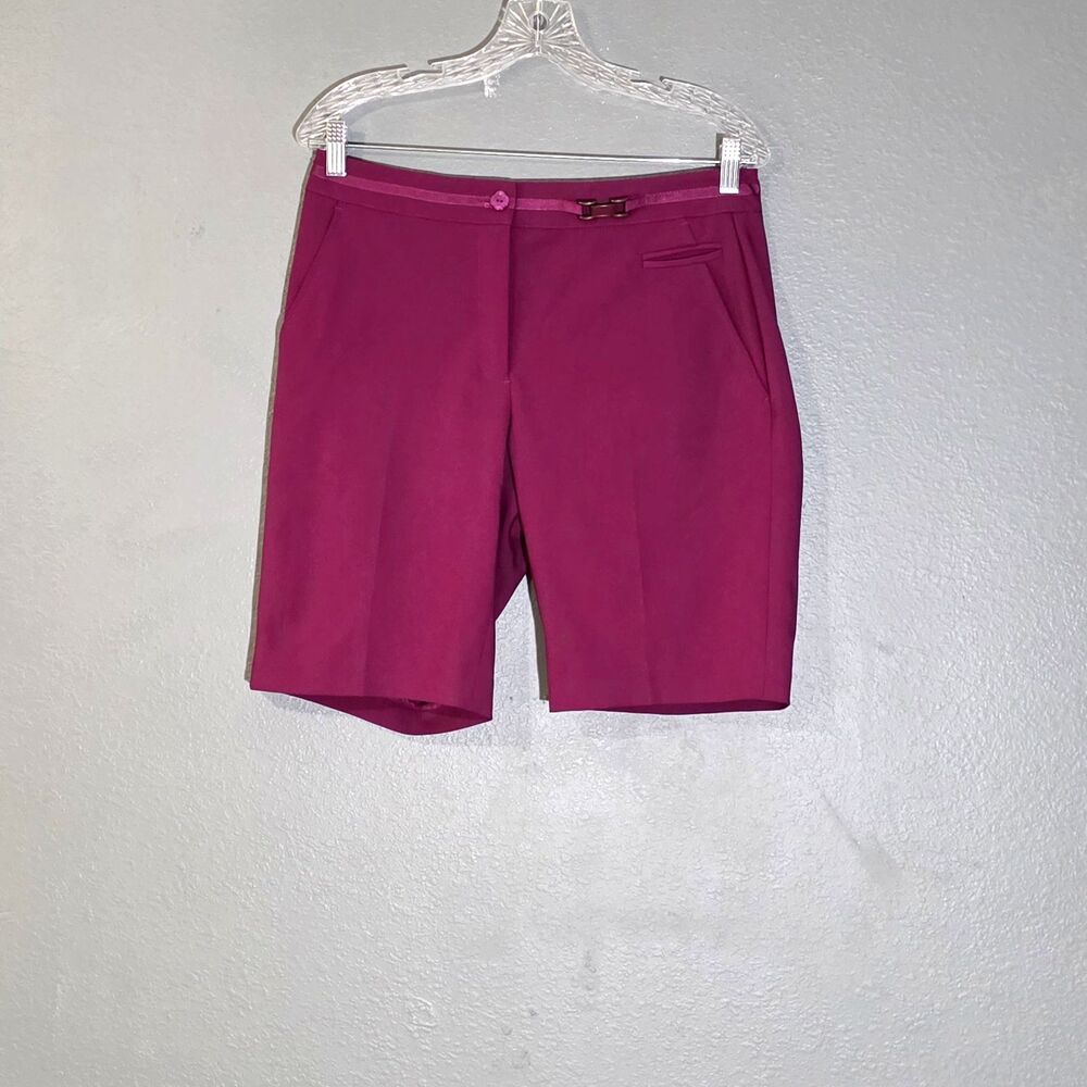 EP Pro Golf Womens Bermuda Shorts Purple Sz 6